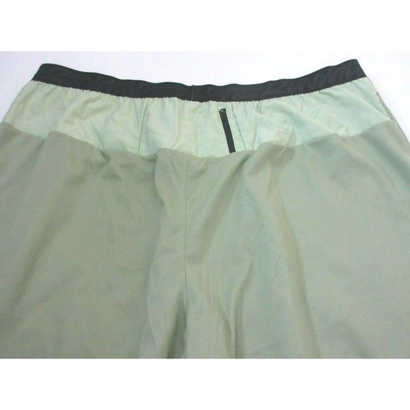 COPY - Nike Men's Phenom Elite Wild Running Pants Oil Green Honeydew Black Size… - Picture 7 of 7